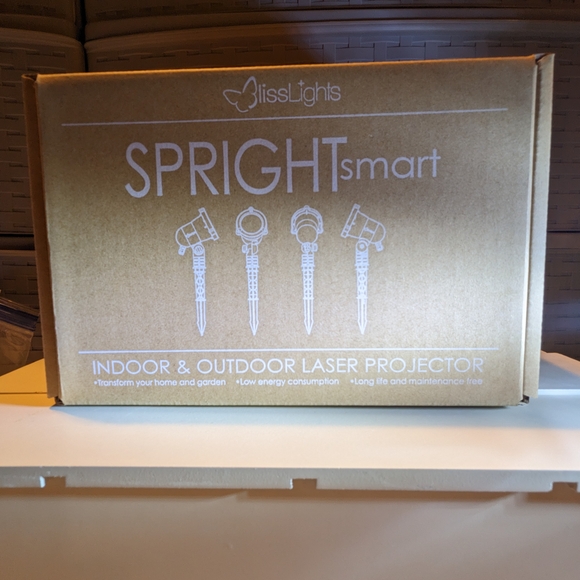 Blisslights Green Outdoor Indoor Spright Smart Motion LED Laser Light NIB - Picture 8 of 9